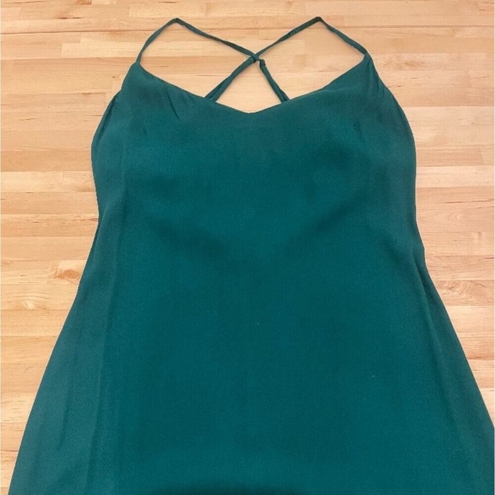 Reformation Kat Serpentine Slip Dress Midi, Sz Small, 1990s Y2K Style Minimalist
